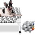 thumbnail image 2 of Cama elevada para perros Kuntrust, cuna elevada para mascotas Cooling S, 2 of 9