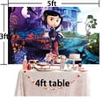 thumbnail image 5 of Coraline Themed Birthday Backdrop Banner - Hanging Wall Decor Tapestry for Party Celebrations, 5 of 5