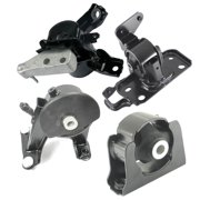 CF Advance Compatible with 09-12 Toyota RAV4 2.5L 4WD Engine Motor and Automatic Transmission Mount Set 4PCS A62064 A62038 A72006 A62046 2009 2010 2011 2012