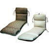 Mazoni Mint Reversible Chaise Lounge Cushion