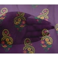 thumbnail image 4 of oneOone Viscose Chiffon Fabric Leaves|Swirl & Floral Block Printed Craft Fabric BTY 42 Inch Wide, 4 of 4
