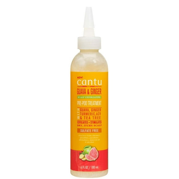 CANTU Guava & Ginger Scalp Exfoliating Pre-Poo Treatment (6oz)