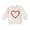 White, variant on Toddler Boys Girls Valentines Shirt Long Sleeve Love Heart Graphic Crew Neck Casual Breathable Soft Valentine'S Day T-Shirt Toddler Tee Tops 6M-4Y Pink
