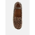 thumbnail image 4 of Paboa Leopard Print Flat Loafers, 4 of 5
