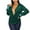 Green-vestidos de otoño para mujer, variant on Sequin Tops for Women Evening Party Dressy Blouse Sexy Deep V Shirts Sparkle Long Sleeve Shirt Cocktail Night Shimmer Glitter Blouses