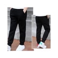 thumbnail image 6 of Aislor Kids Boys Casual Sweatpants Athletic Trousers with Pockets Hiking Climbing Jogging Running Pants Outdoor Quick Dry A Black 2-3, 6 of 7