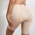 thumbnail image 5 of Elainilye Fashion Shapewear Bodysuit Tummy Control High Waisted Body Shaper Shorts Shapewear for Thigh Slimming Shorts,Brown, 5 of 9