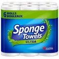 thumbnail image 1 of SpongeTowels Ultra Paper Towel, Choose-A-Size® Sheets, 6 Rolls, 1 of 6