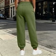 thumbnail image 3 of Vixolx Womens Baggy Sweatpants Casual Joggers with Pokets Solid Color Pants with Decorative Drawstring Workout Gym Trousers, 3 of 7