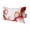 Red, variant on Blue Marble Stone Outdoor Pillows for Chaise Lounge Chair Waterproof Lumbar Pillows with Insert&Adjustable Elastic Strap Beach Headrest Pillow Ink Splash Country Marble Abstract Pool Pillow 11"x16"