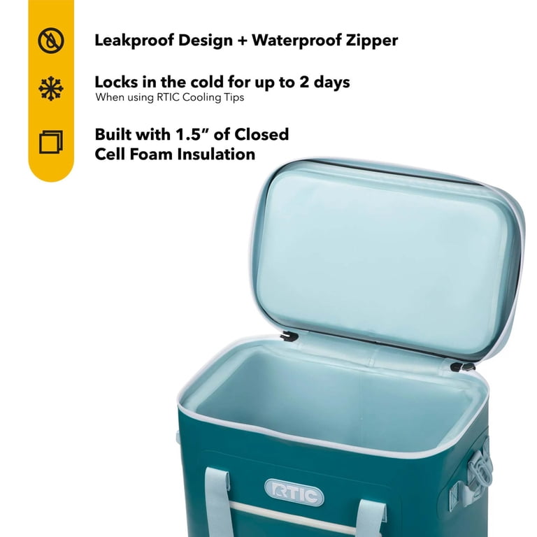 RTIC Extra Large 40 Can Soft Pack Cooler with Lined Liner