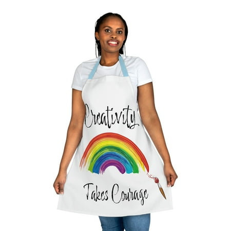 

Painting Apron Creativity Takes Courage