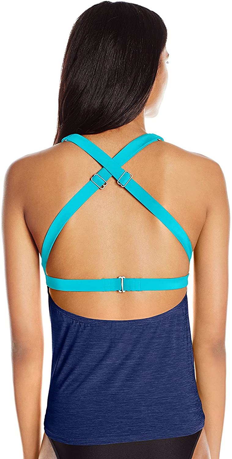 Adidas Women's Sport Tankini Crossback Top photo 2