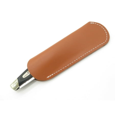 Pocket Knife Sheath - LOT 2 - LEATHER STOCKMAN TRAPPER FOLDING POCKET KNIFE SHEATH BUCK 301 CASE