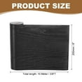 thumbnail image 2 of Uxcell Self Adhesive Wood Grain Repair Tape 33'x 8" for Furniture Black Wood Grain, 2 of 7