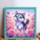 thumbnail image 2 of Kit Punto Cruz Husky Impreso Hilo Algodón Ecológico Bordado 11CT 40x40cm, 2 of 9