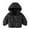 Black, variant on Boys Coat Boys Winter Coat Long Sleeve Patchwork Design Outerwear for Toddler Kids