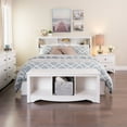 thumbnail image 5 of Prepac 23.25 in W x 21.75 in H x 16 in D Salt Spring 2-Drawer Nightstand, 5 of 5
