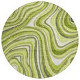 thumbnail image 2 of Addison Rugs Chantille Indoor/Outdoor Transitional Swirls Lime Washable Round Rug, 8' x 8', 2 of 6