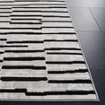 thumbnail image 3 of SAFAVIEH Odyssey Dzvezda Stripe Area Rug, Grey/Black, 4' x 6', 3 of 8