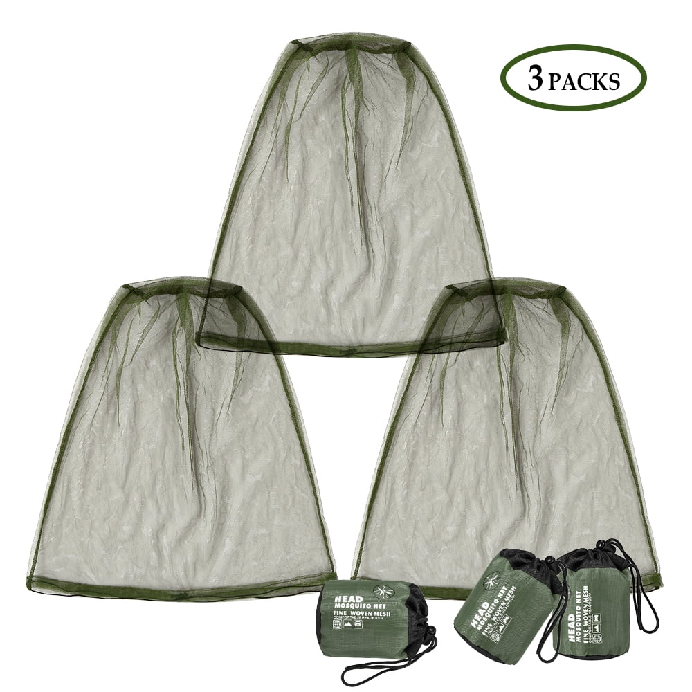 Lixada Mosquito Mesh Net Protective Head Cover Gnat Bee Repellent Netting Outdoor Gardening Bee Keeping Head Screen Walmart Com