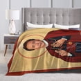 thumbnail image 7 of Fleece Throw Blanket for Couch Sofa or Bed, Nicolas Hai Cage Soft Fuzzy Plush Blanket, Luxury Flannel Lap Blanket, Super Cozy and Comfy for All Seasons 50x40 inch, 7 of 7