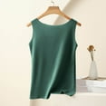 thumbnail image 4 of lmcalzta Womens Sleeveless Tank Tops Dressy Casual Crew Neck Cotton Undershirts Solid Color Basic Tees, 4 of 6