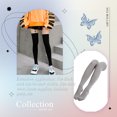 thumbnail image 4 of 1 par de calcetines gruesos de invierno sweethay accesorios de esquí sólidos para Cosplay Gris claro, 4 of 6