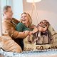 thumbnail image 3 of LHSHID 50th Anniversary Blanket Gifts 50th Anniversary Decorations Best 50th Anniversary Wedding Gifts for Parents CoupleGolden 50 Years of Marriage Throw Blankets 30"x40", 3 of 7