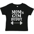 thumbnail image 3 of Inktastic Mom's Gym Buddy Fitness Workout Boys or Girls Toddler T-Shirt, 3 of 5