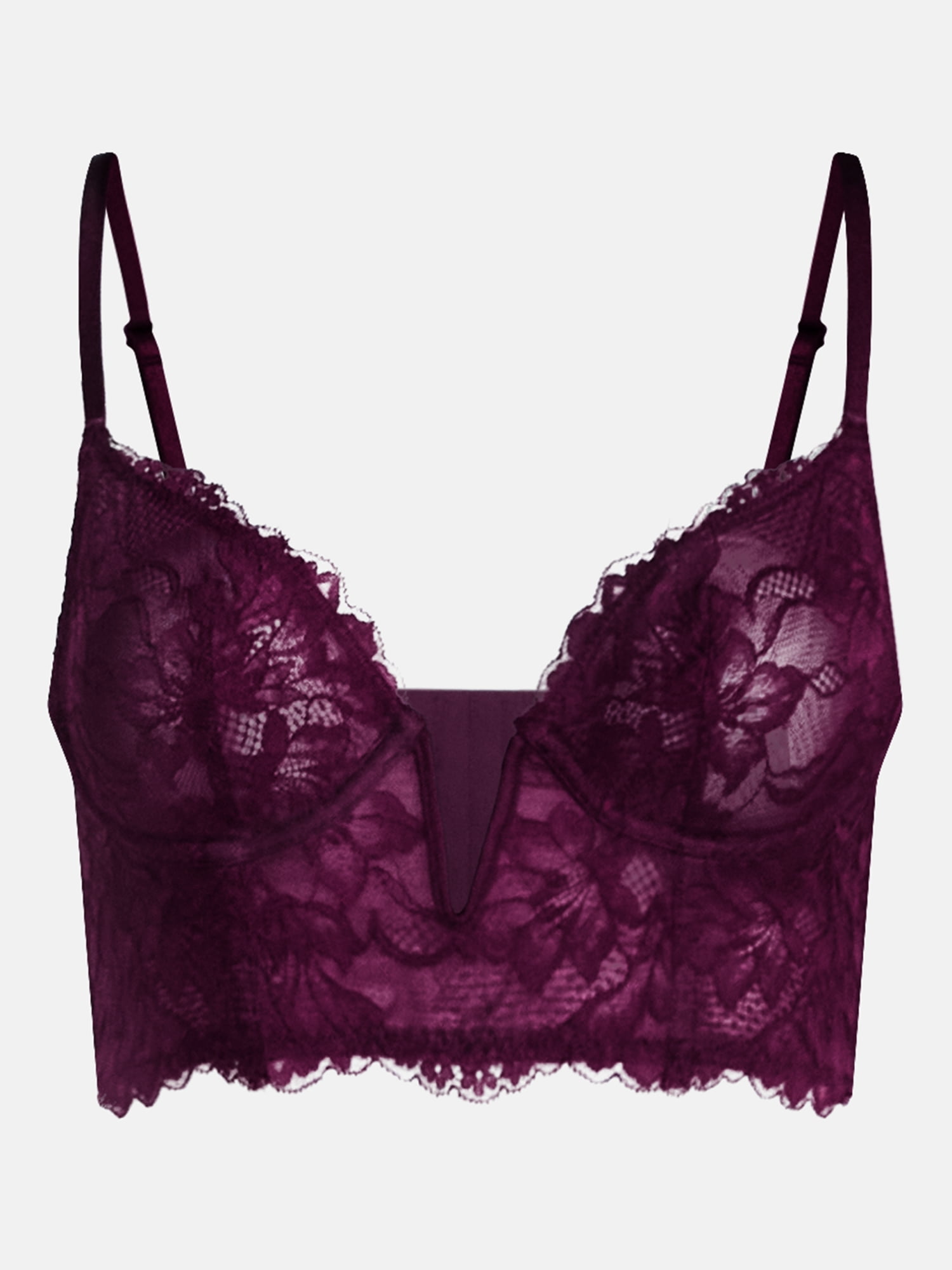 Joyspun Lace Long Line Bra, Size S-XXXL