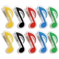 thumbnail image 1 of 10 Pcs Pinces à Linge Polyvalentes pour Notes de Musique, Pinces Colorées pour Papeterie de Bureau, Support de Pinces à Musique pour Livres de Musique, 1 of 8