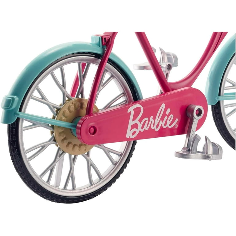 Barbie Bicycle with Basket of Flowers