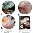 thumbnail image 3 of Designart "Serenity of the Egyptian Lotus II" Floral Metal Wall Art Prints, 3 of 5