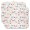 Pioneer Flower Floral, variant on Pioneer Flower Floral Print Pattern Kitchen Dish Drying Mat 1 Pack, Ultra Absorbent Microfiber Drainer Mat, 16"x18"