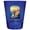 Blue, variant on Lisbon Portugal Design B Souvenir Full Color 2 oz Round Shot Glass Multicolor (4-Pack)