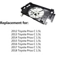 thumbnail image 5 of Genrics Image not found Radiator AC Condenser Cooling Fan Assembly For 2013-2016 2017 Toyota Prius C 1.5, 5 of 6
