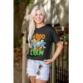 thumbnail image 5 of Spooky Halloween Smurfs The Boo Crew Men's Graphic T Shirt Tees Brisco Brands S, 5 of 6
