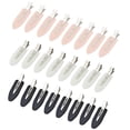 thumbnail image 1 of Wobe 24 Piezas Pinzas para el Cabello sin Dobleces Pinzas para Rizar Pinzas para el Cabello sin Arrugas para Peinado Flequillo Ondas de Dedo Aplicación de Maquillaje Horquillas de Peluquería Clips par, 1 of 5