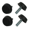 thumbnail image 2 of M8x20mm Screw Mount Plastic Base Furniture Glide Adjustable Leveling Foot 4Pcs, 2 of 4