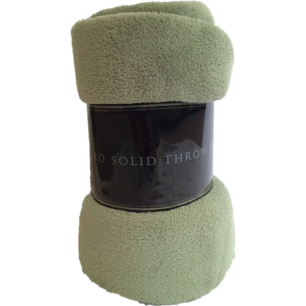 Decotex Warm & Cozy Lightweight Super Soft Plush Fleece Throw Blanket