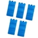 thumbnail image 1 of Paquete de 5 bolsas de hielo antideslizantes, ligeras, reutilizables y aislantes para el hogar. Azul, 1 of 9