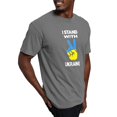 thumbnail image 4 of CafePress - Support Ukraine I Stand With Ukraine Ukrai T Shirt - Mens Comfort Colors Shirt, 4 of 5