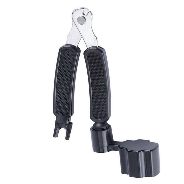 Toystoory 3 en 1 enrollador de cuerdas de guitarra, extractor de clavijas, herramienta removedora de clavijas de cuerdas de guitarra eléctrica Accesorios para instrumentos musicales