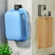 thumbnail image 1 of Gancho para lavabo de acero inoxidable | Organizador de pared resistente sin taladro para baño y cocina | Negro/gris, resistente al óxido, 7x7x3cm, soporte de carga fuerte, almacenamiento que ahorra, 1 of 6