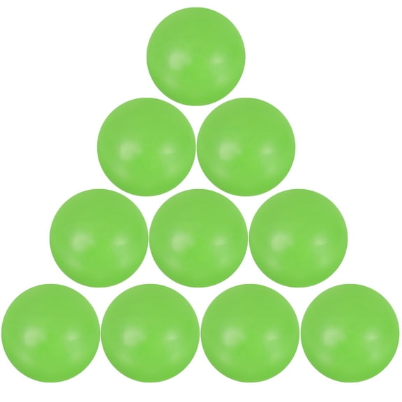 Gongc 10pcs 1.4" Foosball Table Balls Green Color Foosball Accessory Replacements