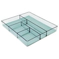 thumbnail image 4 of Copco Basics Clear Multi Compartment Organization in Aqua, 4 of 7