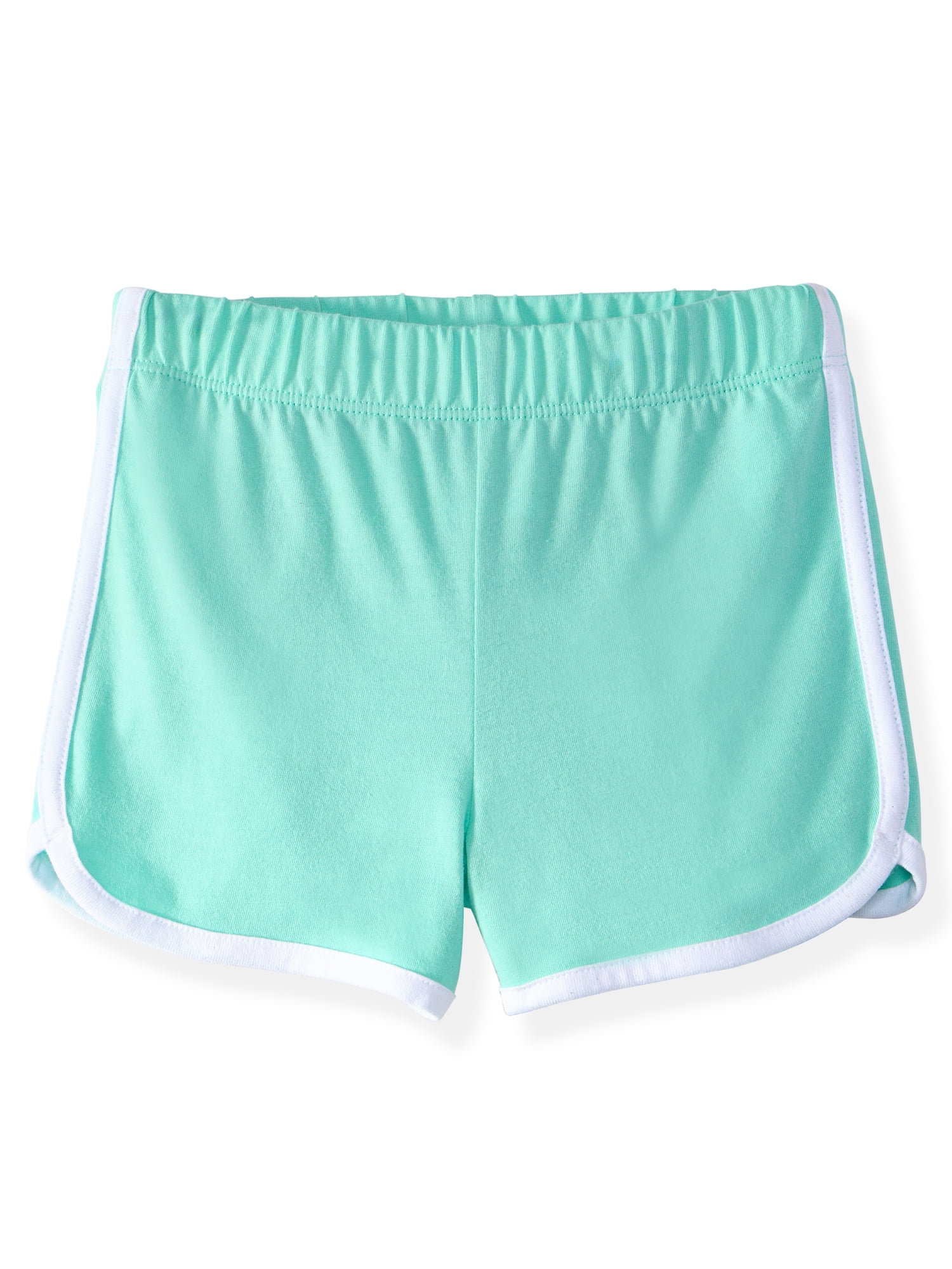 Garanimals Newborn, Baby & Toddler Girl Cotton Pull-On Dolphin Shorts, 3-Pack, Sizes 0-6T