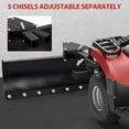thumbnail image 3 of ATV/UTV 3-Position Blade,Scrape Blade, 5 Adjustable Angles, Universal Compatibility with 2" Receivers, Driveway Grader, Dirt Ground Leveler, Snow Plow Kit, 3 of 8
