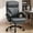 Gray with Footrest, variant on Dhole Executive Ergonomic Office Chair - High Back Mesh Desk Chair with Lumbar Support, 4D Armrests, Tilt Function & Breathable Mesh for Home Office (Black)